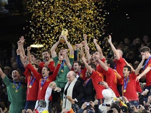 اسپانيا قهرمان جام جهاني شد