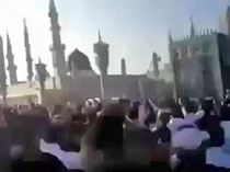 سینه‌زنی در صحن مسجد النبی(ص)